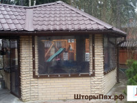шторы ПВХ для беседки