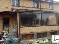 шторы ПВХ для веранды